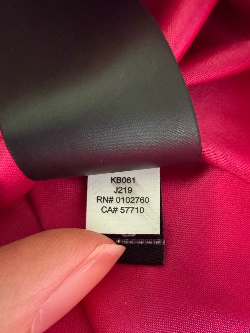 Kate Spade Twist Bodice Puff Sleeve Dress Pink size 2 - Picture 13 of 13